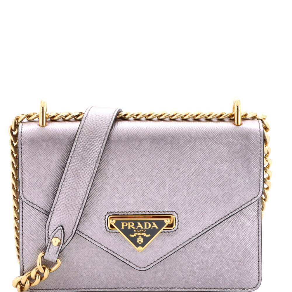 Prada Envelope Flap Chain Shoulder Bag #218838P18B